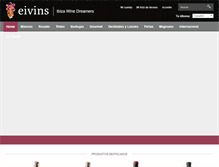 Tablet Screenshot of eivins.com